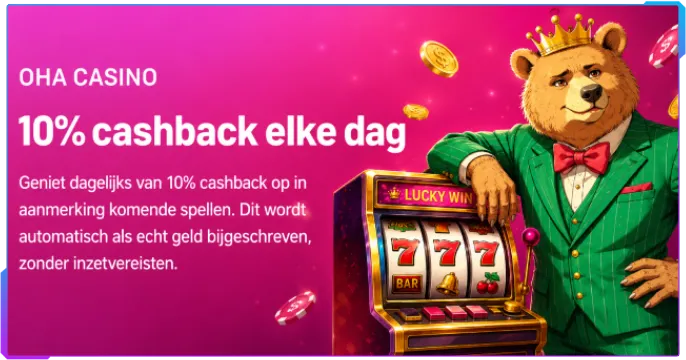 OHA Casino Bonussen en Promoties banner